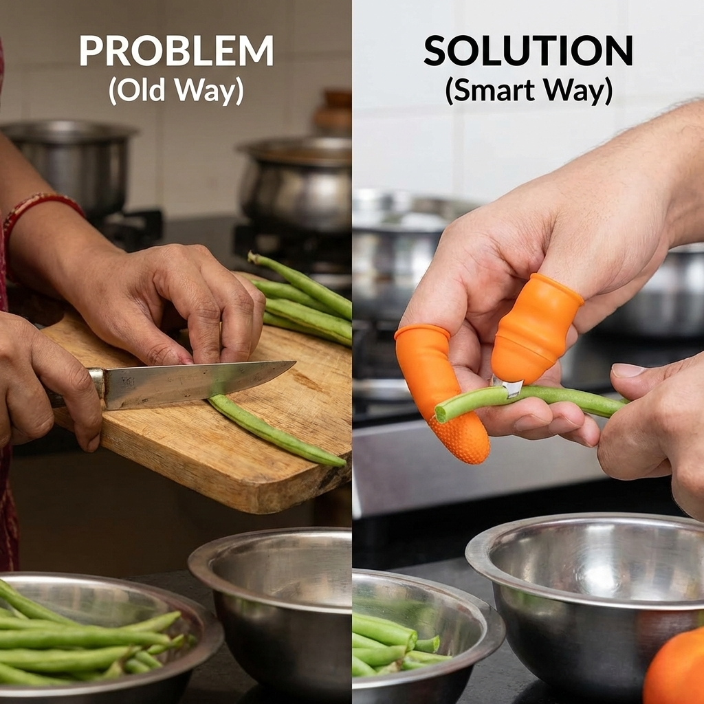 Zerqix™ One-Hand Kitchen Cutter